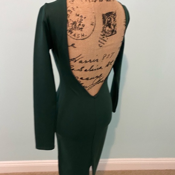 Lulus Dresses & Skirts - Lulu’s Va Va Voom Backless Midi Dress Hunter Green